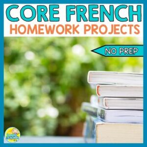 French Projects - Middle School FSL - les devoirs - Homeschool Projects